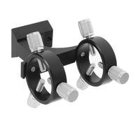 Lurrose Adjustable Telescope Pointer Bracket Large Knurled Thumb Screws Secure Guide Holder Smooth Mount for Astronomical Telescope Accessories