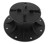 Lurrose Adjustable Water Fountain Support Floor Holder for Garden Fountain Tiles, Decking Support Stand with 80-130mm Height Adjustment, Marble Tile Pedestal for Outdoor Water Features