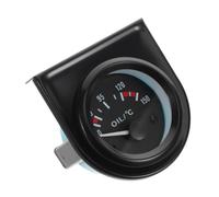 Lurrose Analog Oil Temperature Gauge for Car 12v with 50-150°c Range, Metal Material, High Precision and Easy Installation, for Automotive Modification and Vehicle Use