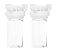 Lurrose Ant Water Feeder Plastic 2pcs Compact 2.36X1.26X1.26In High Stability Ant Drinking Cups for Nest Hydration and Colony Use