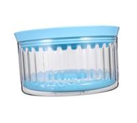 Lurrose Anti-splash Floating Pet Water Bowl Capacity No Spill Slow Feeder for Dogs Pets Multi-pet Households Travel Dog Water Bowl with Stable Non-tip Base and Design