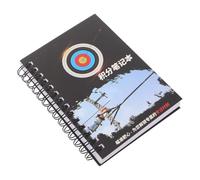 Lurrose Archery Scorebook for Beginners and Competitions, Pocket Size Paper Scorecard Book with Detailed Analysis Support and Targeted Improvement for Archers Training and Practice