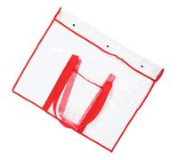 Lurrose Art Portfolio Organizer Bag Buckle Handle Storage for Artwork Scrapbook and Posters Stylish Design for Artists and Teachers
