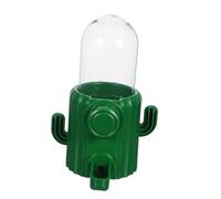 Lurrose Automatic Bird Water Dispenser Cage Mounted Water Bottle with Drip System Refillable Parrot Budgie Cockatiel Waterer for Clean Hydration