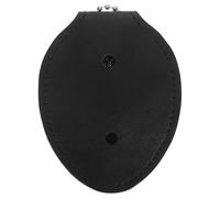 Lurrose Badge Holder: Universal Faux Leather Badge Holder, Belt Clip with Neck Chain for Unisex, Party Pretend Play Costume Accessories