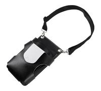 Lurrose Barber Tool Waist Bag Hairdressing Tool Organizer Shear Holder for Stylist Black and White Hairdresser Scissors Storage Pouch Suitable for Salon and Travel