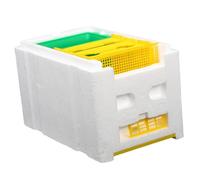 Lurrose Beekeeping Hive Box for Italian Chinese Bees Lightweight Portable Bee Breeding Mating Colony Rearing Tool Essential for Garden Productivity Improvement