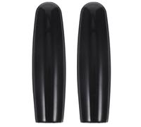 Lurrose Beer Tap Handles for Black Replacement and 2pcs Plastic Faucet Handle Easy to Install Safe Beer Tap Accessories Keg Soda Maker for Bars and Restaurants
