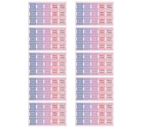 Lurrose Bible Index Tabs for Study 10 Sheets with Adhesive, Small Laminated Labels 200x127mm, Sunset Glow Design, Bible Book Tabs for Annotation and Organizing, 2 Sets