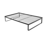 Lurrose Black Iron Gas Stove Cover Board with Sturdy Rack Design, Desktop Induction Cooker Stand for Organizing Kitchenware and Supporting Heavier Items in Kitchen and Family Life