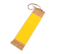 Lurrose Blank Calligraphy Scrolls for Chinese Art Xuan Paper Hanging Scroll (10 * 38cm) Gold Leaf Design for Beginners and Advanced Artists for Calligraphy Practice and Wall Decoration
