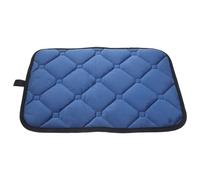 Lurrose Blue Fabric Pet Mat with Hanging Rope Design for Dog and Cat Car | Non-stick, Comfortable, Bite Resistant, Portable Pet Supply for Travel
