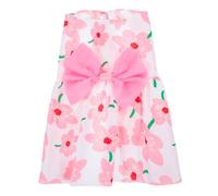 Lurrose Breathable Floral Pet Summer Dress for Small Dogs and Cats Cute Lightweight Puppy Outfit with Custom Fit for Dachshunds Holiday and Beach Party Wear