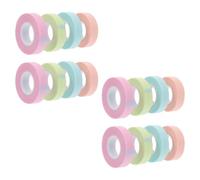 Lurrose Breathable Lash Tape and Prevents Edge Lifting for Eyelash Extensions 16pcs with Self-adhesive Thin Adhesive and Perforated Design, Precisely Conforms to Eyelid’s Curve