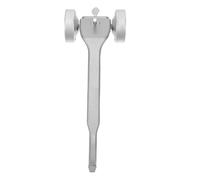 Lurrose Brick Jointer Roller Tool with Ergonomic Handle for Masonry Brick Repointing, Concave Jointer and Tile Joint Cleaning Tool for Wall Grout Maintenance and Repair