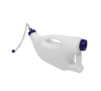 Lurrose Calf Milk Bottle Nursing Feeder with Colostrum Tube for Newborn Lamb and Calves Plastic Feeding Tool for Accurate Milk and Medicine Administration Immune Support Device