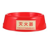 Lurrose Car Truck Fire Extinguisher Holder Bracket Plastic Luminous Design Simple to Use Fixing Fire Extinguisher on The Ground for Vehicle Safety Random Style