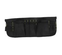 Lurrose Carpenter Gardener Barber Chef Short Canvas Bib Apron Pockets for Women