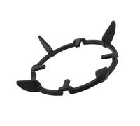Lurrose Cast Iron Wok Ring Versatile Multi-functional Pan Stand Non-slip Stove Trivet Gas Stove Rack Universal for Kitchen Cookware Support
