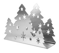 Lurrose Christmas Tree Napkin Holder, Christmas Napkin Holder Table Napkin Dispenser for Home Kitchen Restaurant, Silver (OA18980CGO41L54UQYY)