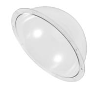 Lurrose Clear Dome Replacement for Security Cameras Transparent Hemisphere Outdoor Rain Cover Durable Acrylic Shield for Enhanced Visibility and Easy Maintenance