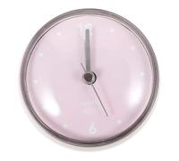 Lurrose Clock Bathroom Cup with Wall Mini Waterproof Installation, and Silicone Material, for Farmhouse Wall Clock Decor Home and Kitchen for Bedroom
