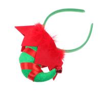 Lurrose Clown Hat Christmas Headband Festive Holiday Party Accessory Lightweight Portable Xmas Tree Design for Birthday and Themed Celebrations