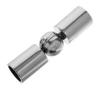 Lurrose Corner Curtain Rod Connector Adjustable from 90 to 180 Degrees Zinc Alloy Heavy Duty Hinged Elbow Joint for Poles Wear-Resistant and Easy to Fix for Window Drapery