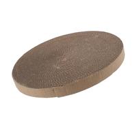 Lurrose Corrugated Cat Scratcher Replacement Pad 34cm round Refill for Indoor Cats Sturdy Corrugate Scratching Board Essential Supply for Kitten