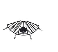 Lurrose Creative Bike Accessories 4pcs Protective Mesh for Rear Bike Seat, Lightweight Plastic Material with Sturdy Design, for Protecting Feet during Cycling