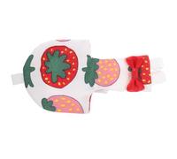 Lurrose Creative Parrot Clothes Pet Flying Costume 100% Cotton Comfortable Easy to Dress Fashion Design Red Bird Diaper for Dress up Pet Birds Random Color