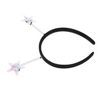 Lurrose Creative Star Headband for Party Five-pointed Stars, Lightweight Iron Wire and Plastic Material, Versatile Hair Accessory for Weddings and Festivals