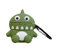 Lurrose Cute Dinosaur Silicone Protective Case for Lightweight Portable Earphone Box Cover Protection Against Dust and Scratches for Wireless Earbuds