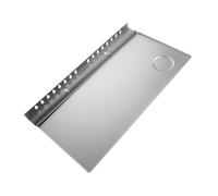 Lurrose Detachable Easel Tray Attachment Large Aluminum Shelf for Artists Portable Watercolor Paints Plate with Generous Capacity Durable Storage Tray for Organized Creative Workflow