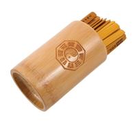 Lurrose Divination Bamboo Sticks with Delicate Design and Convenient Portability, 13cm Size Mystical Fortune Sticks for Spiritual Guidance and Rituals, I-ching Decision Support Tool