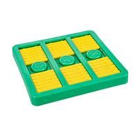 Lurrose Dog Puzzle Feeding Plate Pet Slow Feeder Interactive Feeding Pp Material Prevent Stomach Problems Attract Pets Attention Suitable for Dogs