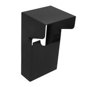 Lurrose Doorbell Rain Cover Plastic Waterproof Sunshade Guard for Video Doorbell Access Control System Black Iron Plastic for Commercial and Residential Outdoor Use with Crystal View