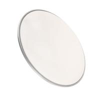 Lurrose Drum Head Skin Replacement that Never Loses Shape round White for Jazz Drum Set for Silent Practice