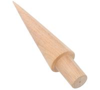 Lurrose Egg Roll Mold Cone Roller Pastry Tool Wood Safe Food Contact Easy to Use Fashionable Beige for Ice Cream Making and DIY Baking