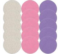 Lurrose Electric Callus Remover Sanding Discs to Remove Dead Skin with Bearing and Storage Box 60pcs Stainless Steel and Pp Material for Foot File Suitable for Salon Shop and Home Use
