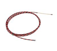 Lurrose Electrician Threading Device Steel Wire Cable Puller with Rotatable Head Wheel for Electrical Wire and Network Cable Installation Construction Hand Tool
