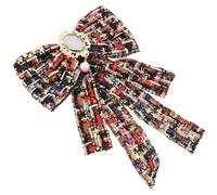 Lurrose Elegant Womens Brooch Featuring a Bowknot Design, Easy to Match Clothing Brooch that Adds Sophistication and Style, for Dresses and Formal Occasions