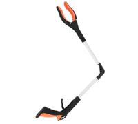 Lurrose Extra Long Foldable Garbage Grabber Tool with Sturdy Aluminum Alloy and Abs, Lightweight Labor-Saving Trash Picker for Homes and Shops, for Lazy People
