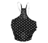 Lurrose Female Dog Diaper Physiological Pants with Dots Print, Cotton Material, Prevent Mating and Odor, Suitable for Untrained Puppies and Dogs at Home