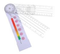 Lurrose Finger and Body Measuring Goniometer Angle Ruler, Portable Medical Protractor for Quick Joint and Muscle Pain Assessment, Rotating Angle Measurement Tool for Orthopedic Use