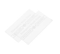 Lurrose Fire Alarm Manual Switch Cover 2-Pack Glass Device Replacement for Various Scenarios Featuring Break Glass Safety and Simple Installation