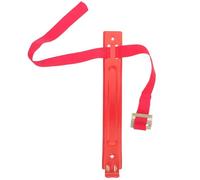 Lurrose Fire Extinguisher Wall Mount Bracket Holder in Red Iron for 2kg 3kg 4kg Extinguishers Heavy Duty with Convenient Storage and Easy Installation for Shops and Offices