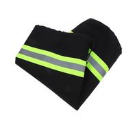 Lurrose Fireproof Air Breathing Tank Cover with Wide Reflective Strips and Drawstring Closure for Firefighters and Rescue Teams, Lightweight Protective Sleeve for 9l Breathing Apparatus