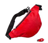 Lurrose First Aid Waist Pack Portable Waterproof Nylon Emergency Bag with Multi-Pocket Design for Surfing and Other Outdoor Activities
