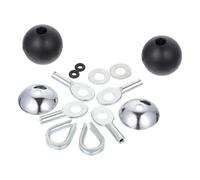 Lurrose Fitness Stable High and Characteristics Reliability Made Accessory Wire Rope Connectors with Iron and Plastic for Exercise Anytime at Facility Home